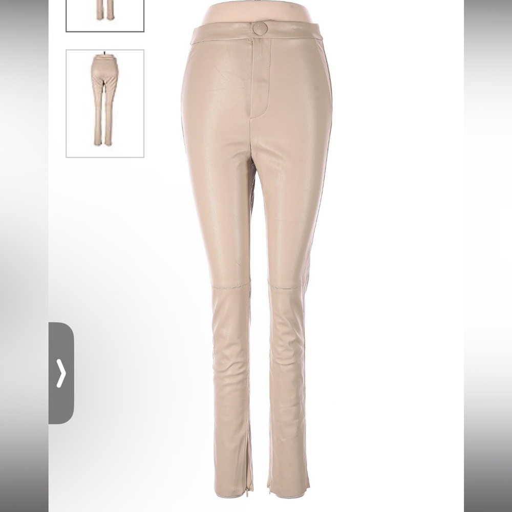 Zara leather pants / skinny style